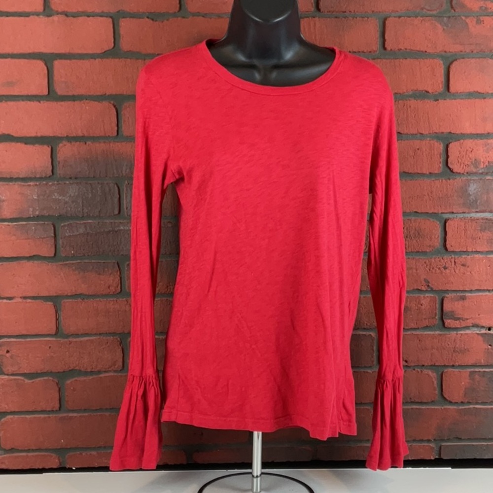 Sundry Shirt Woman 1 Red Long Sleeve